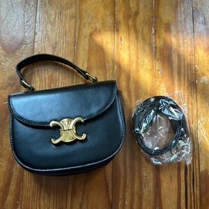 Celine like Triomphe Black bag